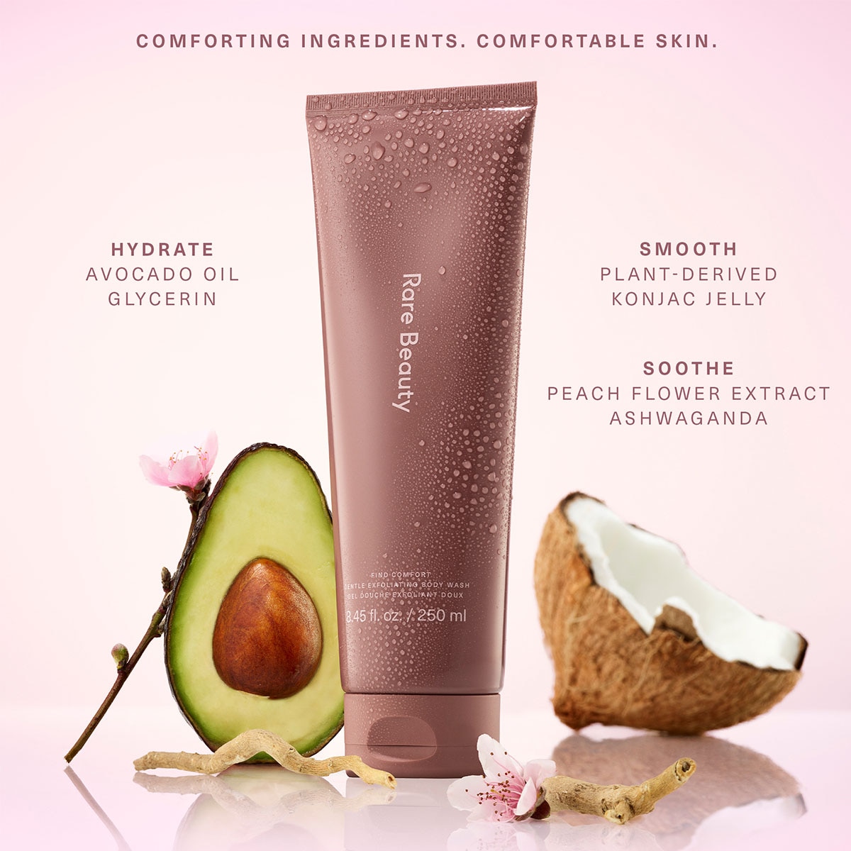 FIND COMFORT GENTLE EXFOLIATING BODY WASH (GEL EXFOLIANTE PARA CUERPO)